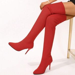 BRAND NEW SHOELAND THIGH HIGH OVER THE KNEE STILETTOS HIGH HEEL BOOTS